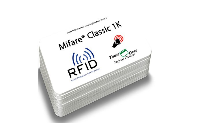 7 bytes UID RFID en blanco Tarjeta blanca NXP MIFARE Classic® EV1 1K 10 pieza 